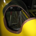 Brown Racer Cockpit